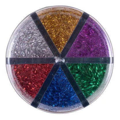 Escarcha Con Dosificador 6 Colores