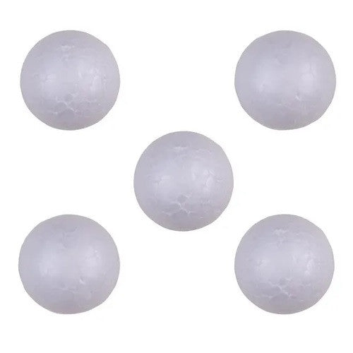 Esfera De Plumavit 12,5 Cm. / Pack 5 Un.