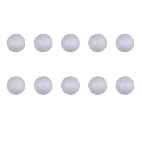 Esfera De Plumavit 2,5 Cm. / Pack 30 Un