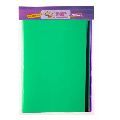 Forros Cuaderno College / Pack 10 Un. Colores Surtidos