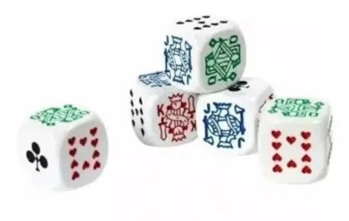 Dados de Poker 5 unidades