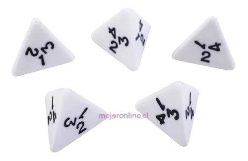 Dados para juegos de rol 15 un.