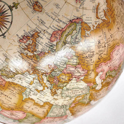 Globo Terráqueo con relieve