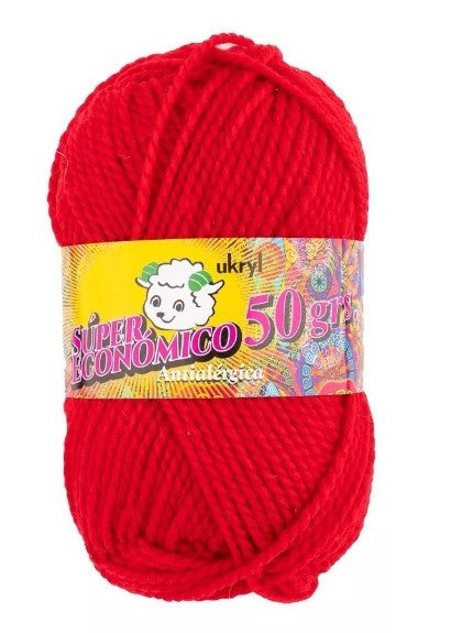 Lana Ukryl 50 grs. Especial para manualidades