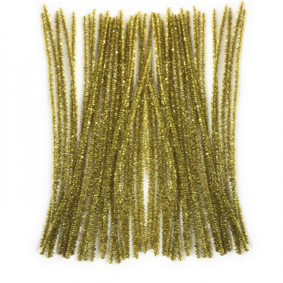 Limpia Pipas Glitter 30 Cm - 100 Unidades