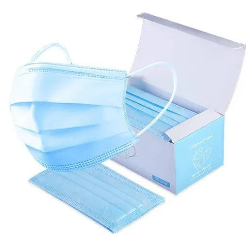 Mascarilla Desechable 3 Pliegues / Pack 500 Un.