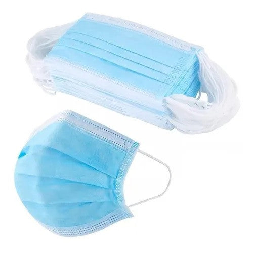 Mascarilla Desechable 3 Pliegues / Pack 50un.