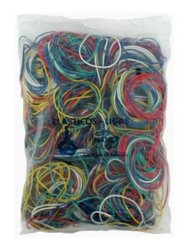 Elásticos multicolor para billetes 500 grs.