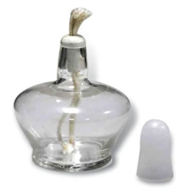 Mechero De Vidrio Para Alcohol 250 Ml