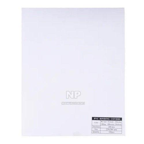 Mica Pvc 200 Micrones Tamaño Carta 1000 Un.