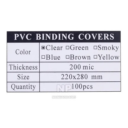 Mica Pvc 200 Micrones Tamaño Carta 1000 Un.