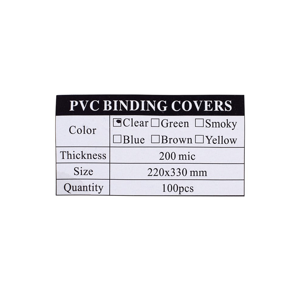 Mica Pvc 200 Micrones Tamaño Oficio