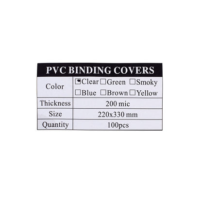 Mica Pvc 200 Micrones Tamaño Oficio