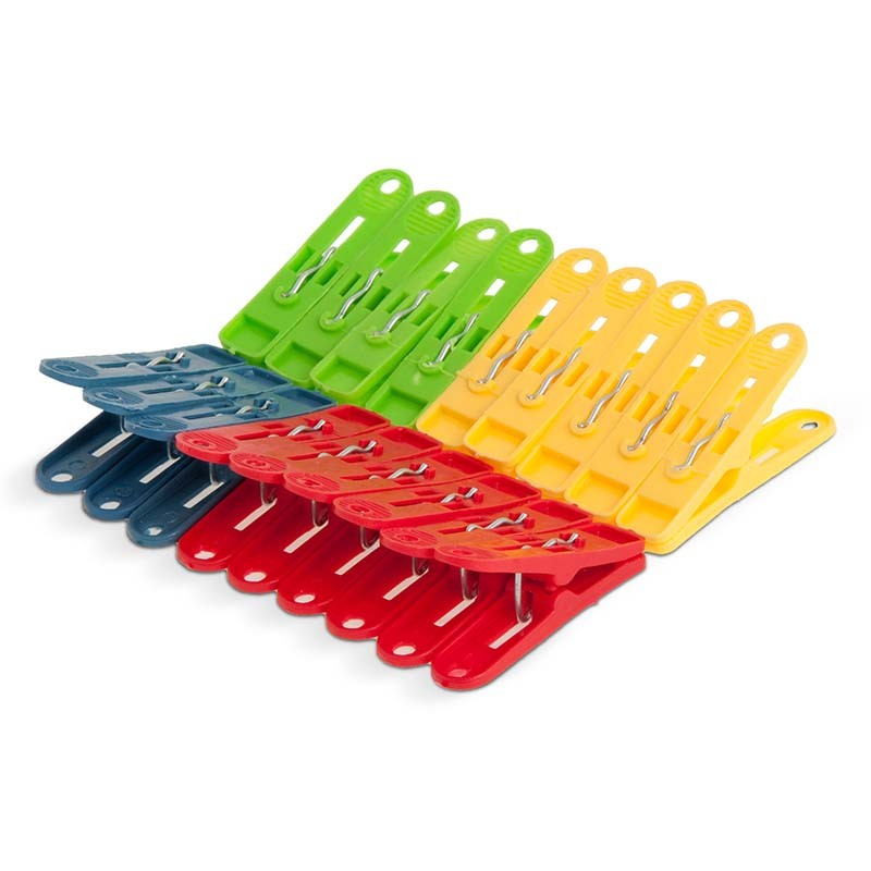 Mini Pinzas O Perritos De Madera Para Manualidades 20 Un.