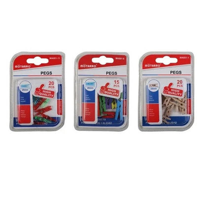 Mini Pinzas O Perritos Para Manualidades / Pack 55 Un.