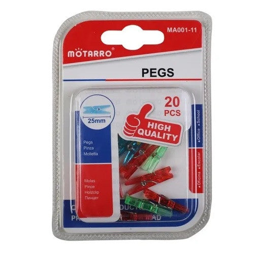 Mini Pinzas O Perritos Para Manualidades / Pack 55 Un.