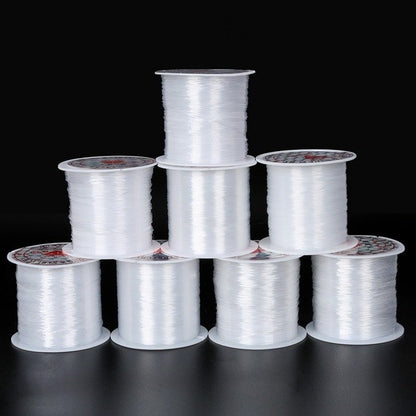 Nylon O Hilo Invisible Para Collar Grosores Surtidos 10 Un.
