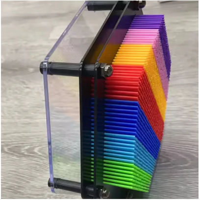 Pinart 3d Arcoiris Molde Para Mano