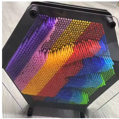 Pinart 3d Arcoiris Molde Para Mano