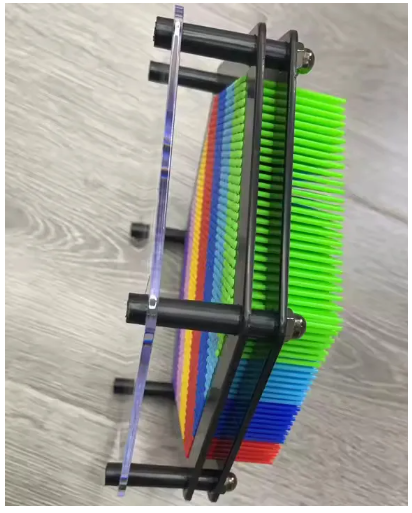 Pinart 3d Arcoiris Molde Para Mano