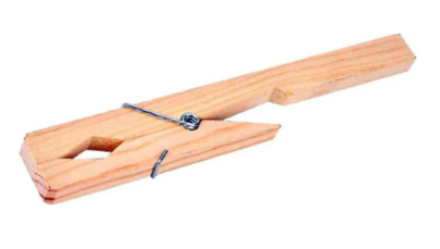 Pinzas De Madera Para Laboratorio Pack 25 Un.