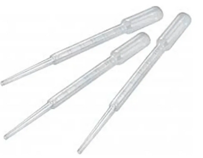 Pipeta Plástica 3 Ml Pack 100 Un.