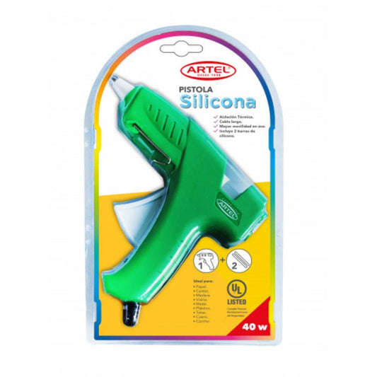 Pistola De Silicona Artel Para Silicona Delgada