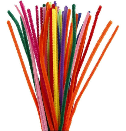 Limpiapipas de colores 12 un.