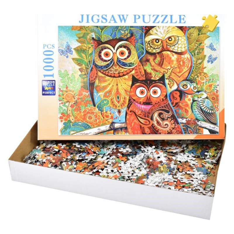 Puzzle Búhos 1000 piezas