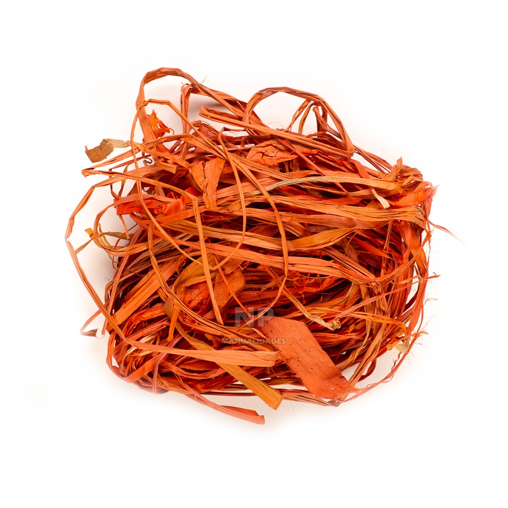 Rafia Natural De Colores 100 Grs.