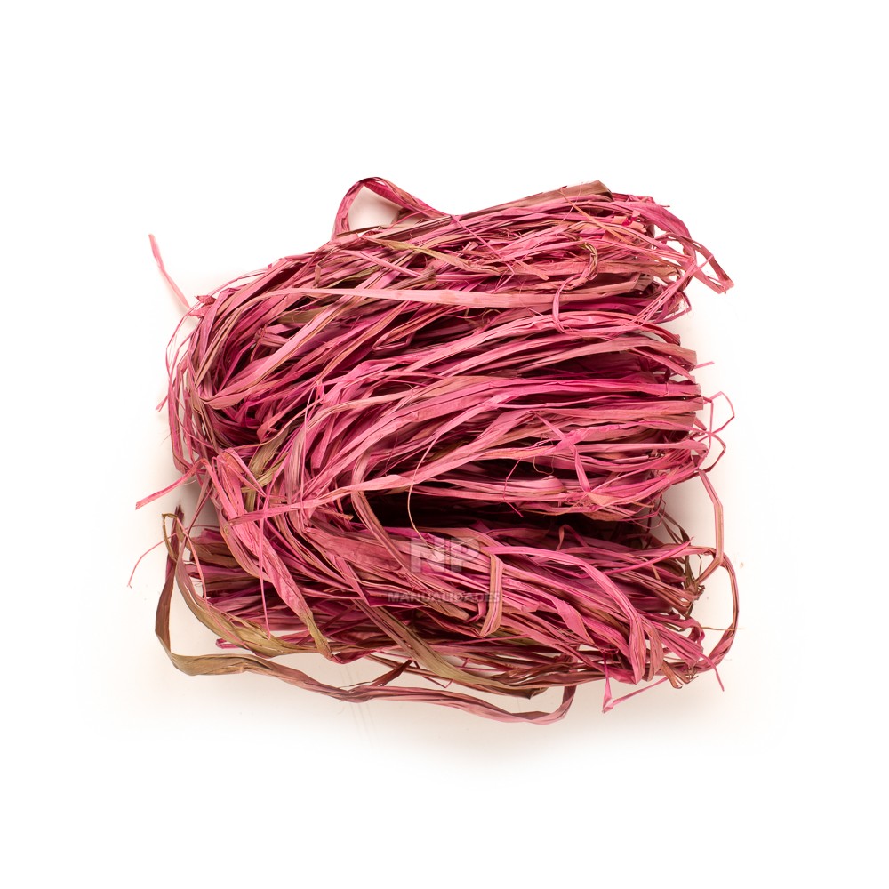 Rafia Natural De Colores 25 Grs.