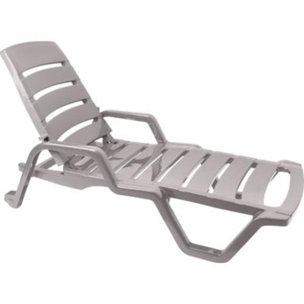 Reposera Reclinable Resina / 6 Un.
