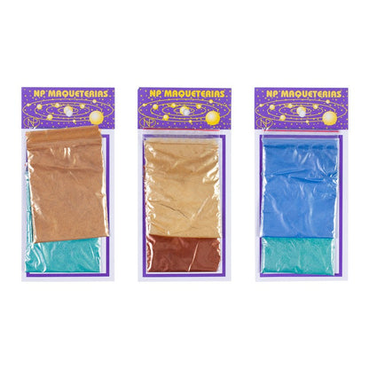Set Escarchas O Purpurinas 5 Colores Brillantes