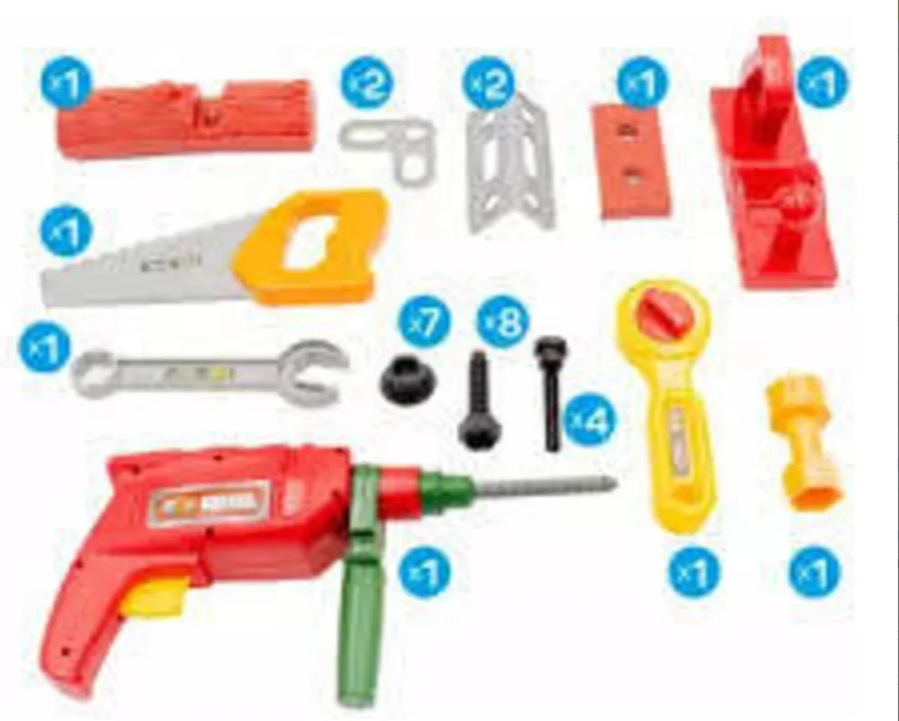 Set Herramientas Para Niños Junior Builder Deluxe 33 Piezas
