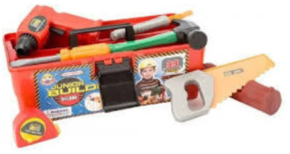 Set Herramientas Para Niños Junior Builder Deluxe 33 Piezas