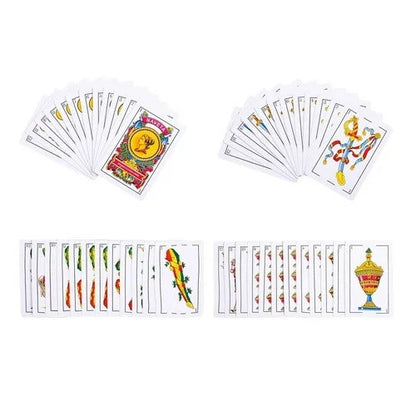 Set Juegos De Mesa Clásicos Naipes Y Dominós
