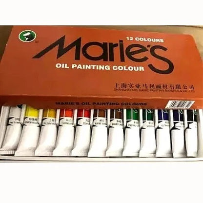 Oleo En Tubos 12 Colores Marie's