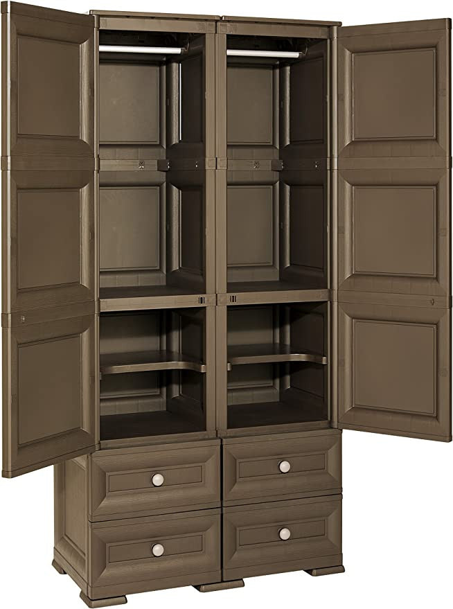 Clóset Armario Modular 164 Cm. Con Cajones Tontarelli