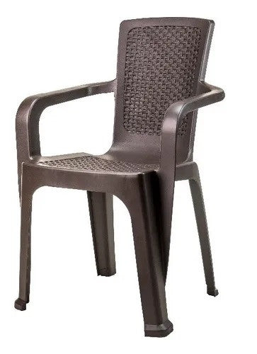 Silla Ratán con brazos