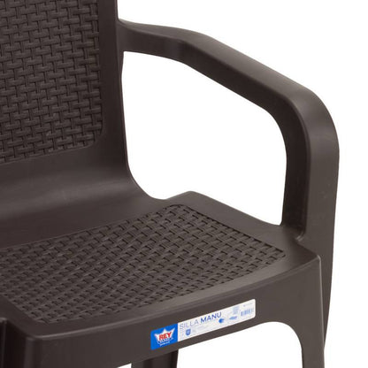 Silla Ratán con brazos