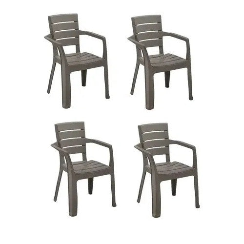 Silla Roble Estilo Madera Pack 4 Un.