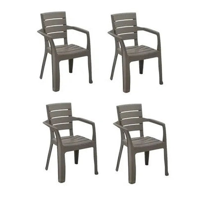 Silla Roble Estilo Madera Pack 4 Un.