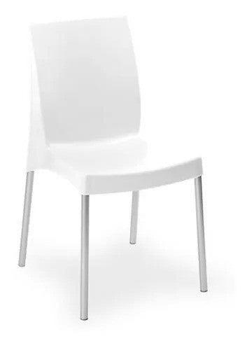 Silla sin brazo Ada para terraza