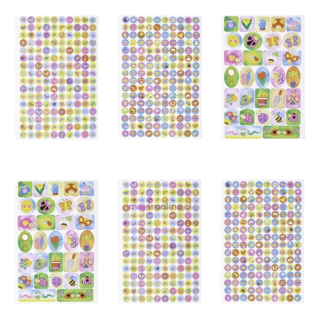 Stickers motivaciones en block