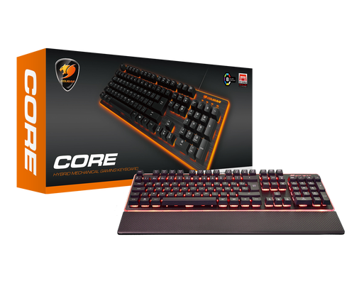 Teclado Gamer Cougar Core / Iluminación Multicolor