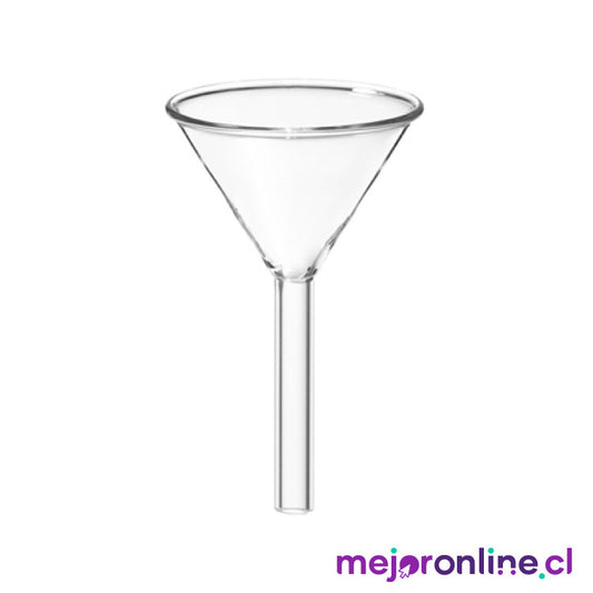 Embudo de vidrio 5 cm.