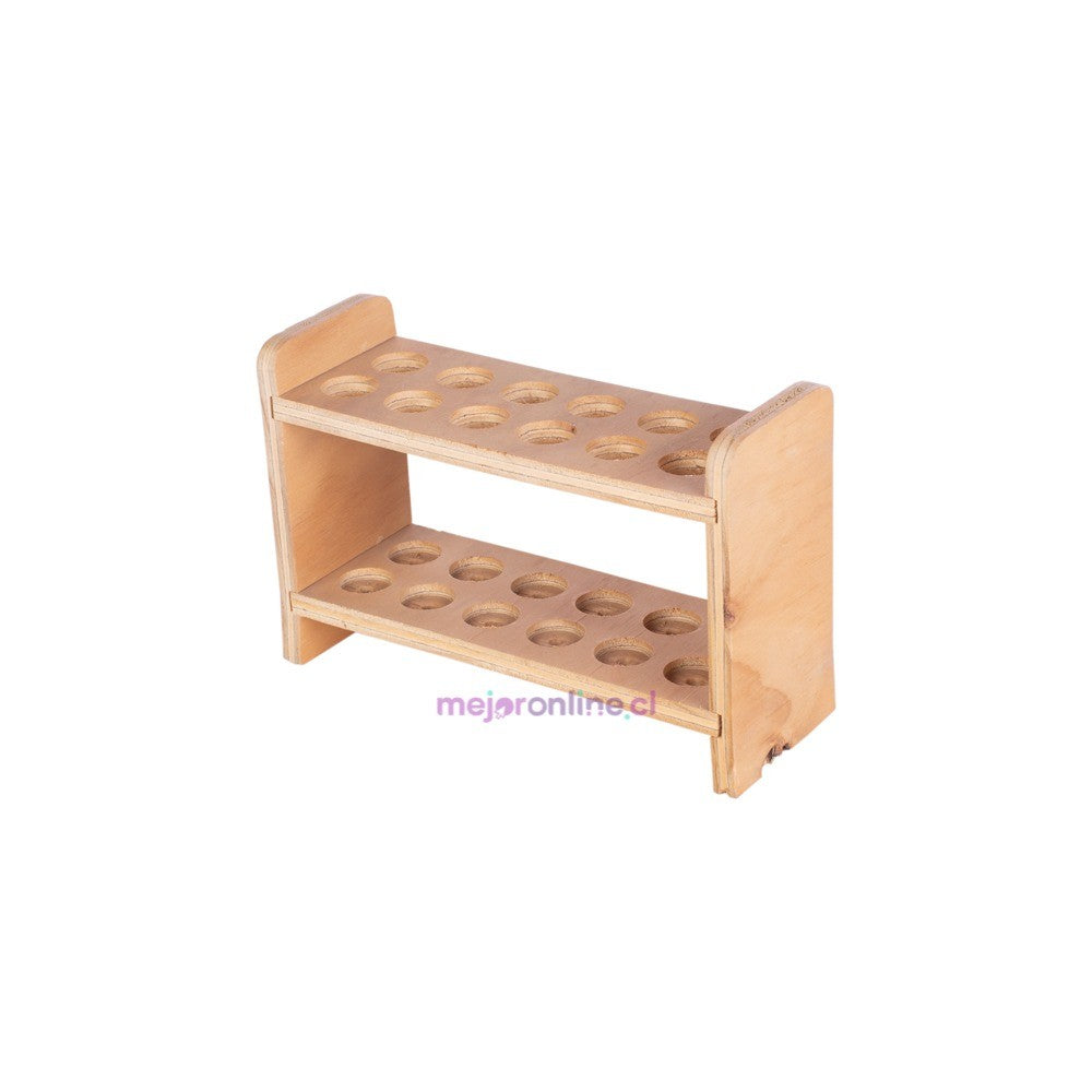 Soporte para tubos de ensayo 12 un.