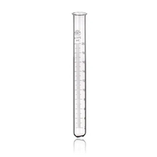 Tubo De Ensayo Graduado 20 Ml. / Pack 20 Un.