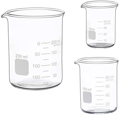 Vaso precipitado de vidrio