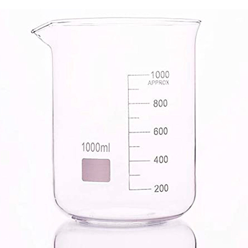Vaso precipitado de vidrio